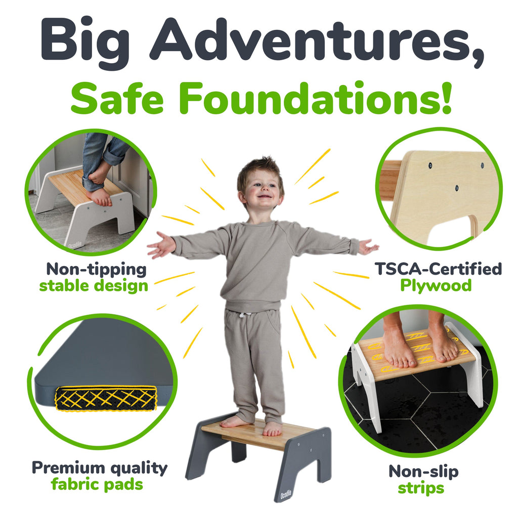 1 - Step Stool For Kids - Shop Avnu