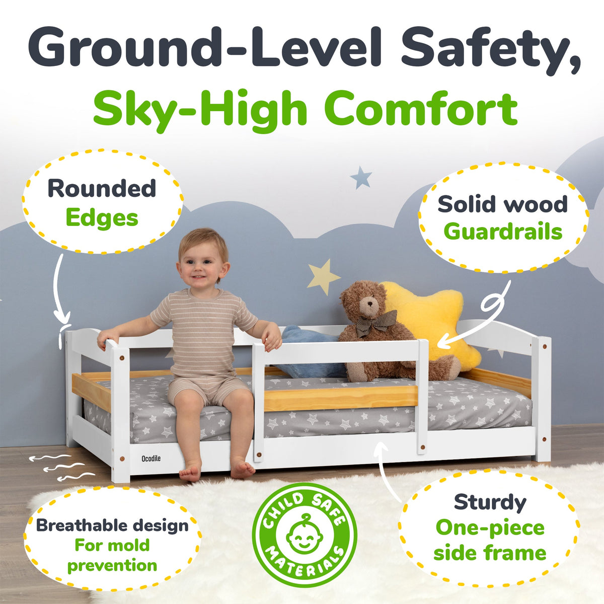 Floor Bed - Crib Size - Shop Avnu