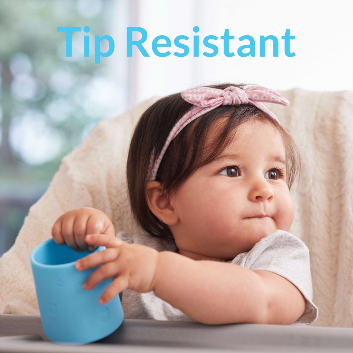 PopYum Silicone Training Cup 2 - Pack for Baby and Toddler, handles, BPA Free, self feeding training, tumbler (electric purple and orchid pink) - Shop Avnu