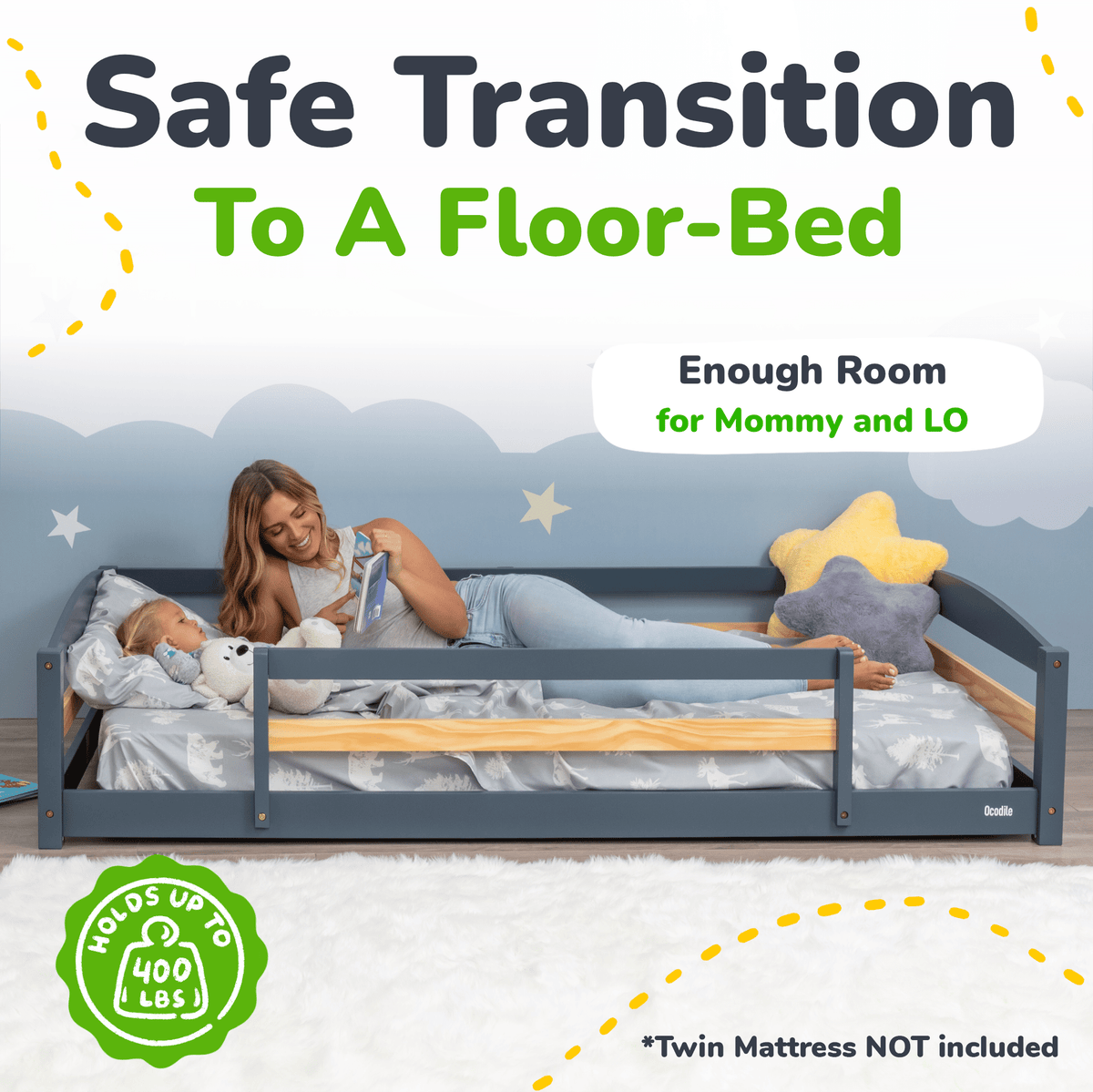 Floor Bed - Twin Size - Shop Avnu