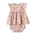Wild Wrangler/Pink Bamboo Cowgirl Western Skirted Bodysuit - Shop Avnu
