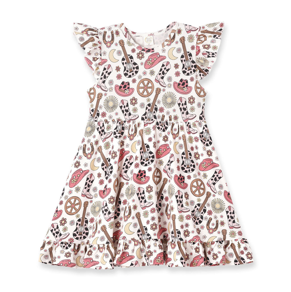 Cowgirl Cutie Bamboo Twirl Dress - Shop Avnu