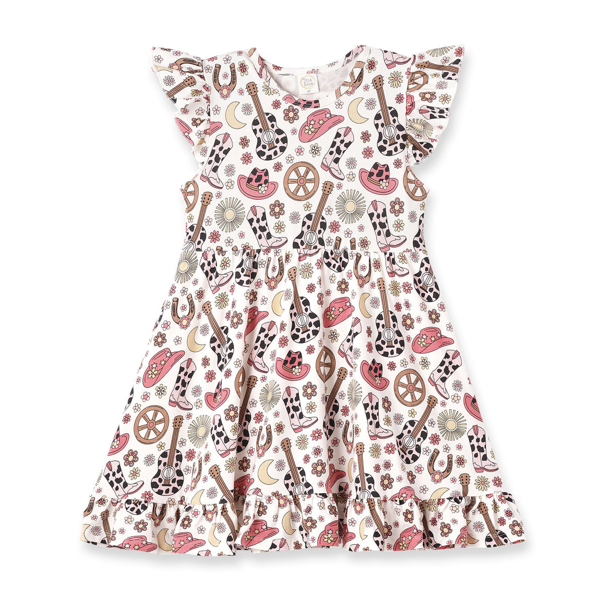 Cowgirl Cutie Bamboo Twirl Dress - Shop Avnu