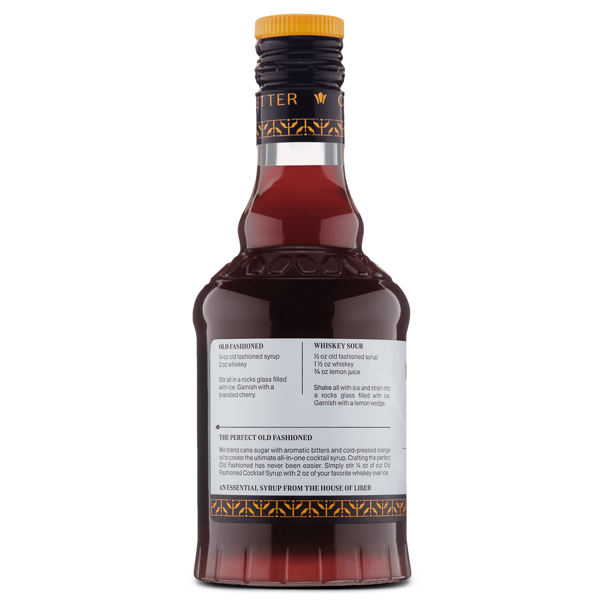 Old Fashioned Cocktail Syrup