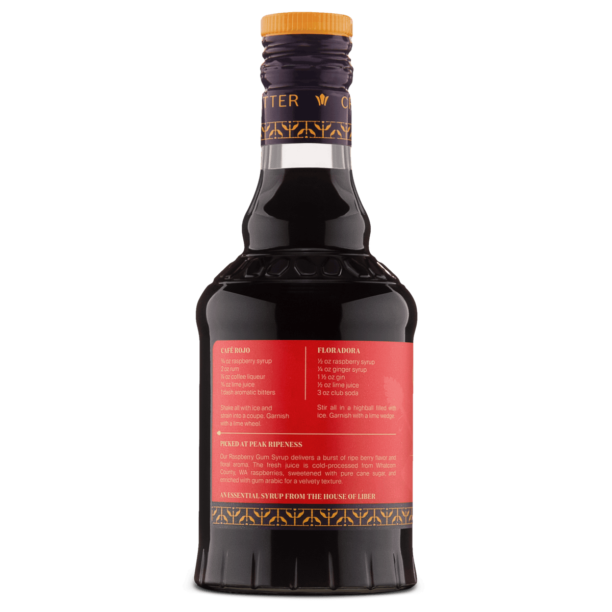 Raspberry Gum Syrup