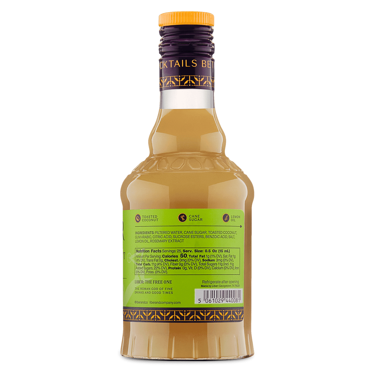 Toasted Coconut Syrup