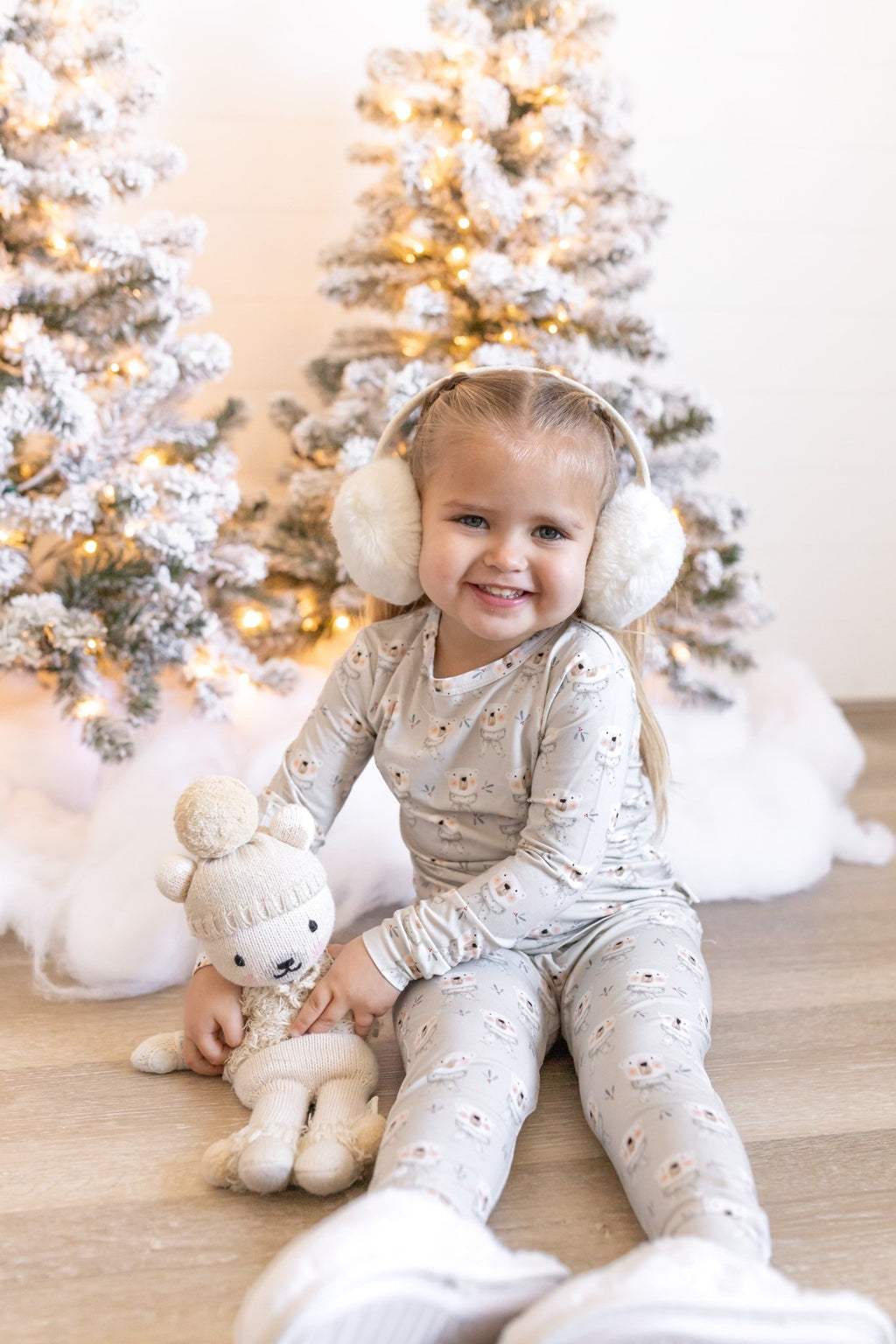 Polar Bear 2pc Bamboo Pajamas - Shop Avnu