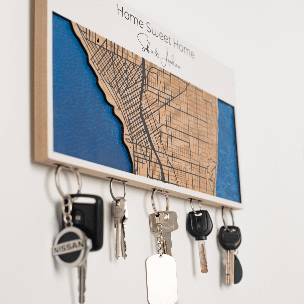 Wooden Key Holder