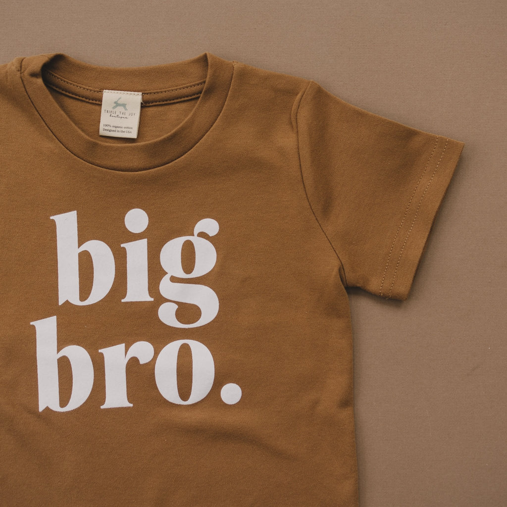 Big Bro Organic Cotton T-Shirt - more colors - Shop Avnu