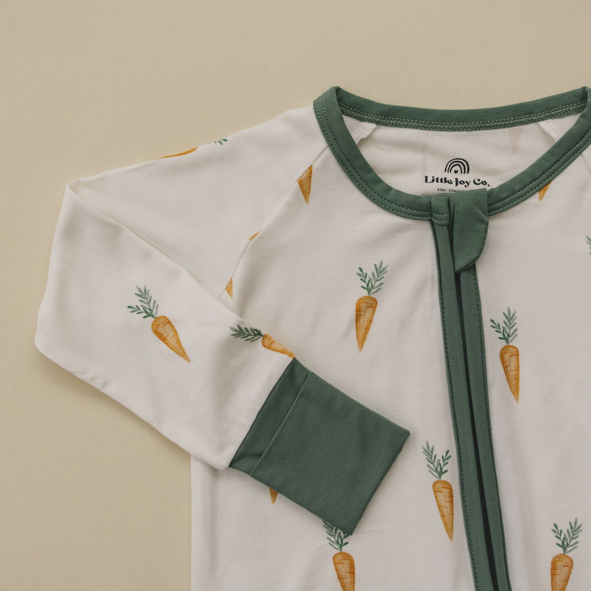 Keep Calm and Carrot On Bamboo Zippy Romper - Shop Avnu
