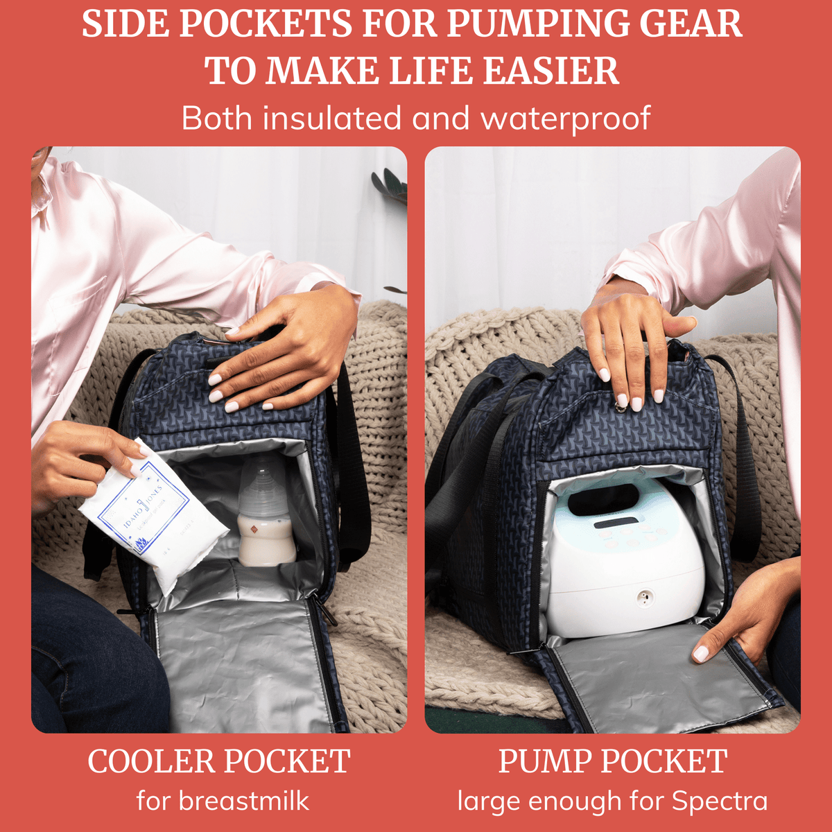 Breast Pump Tote Bag - Ellerby - Shop Avnu
