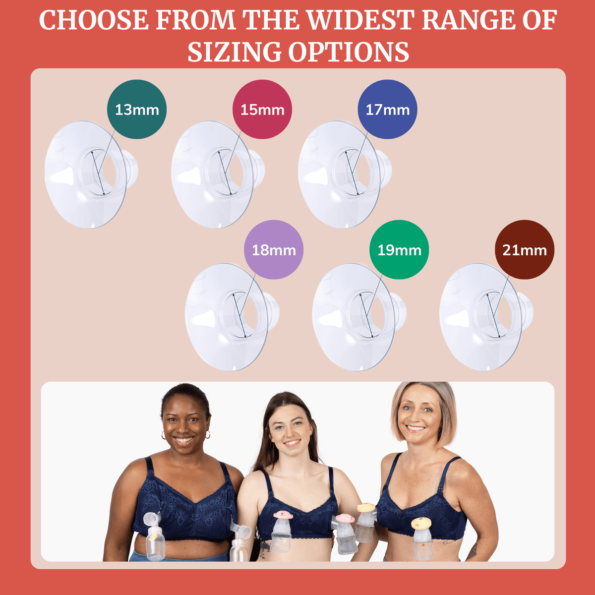 Breast Pump Flange Inserts - Silicone - Shop Avnu