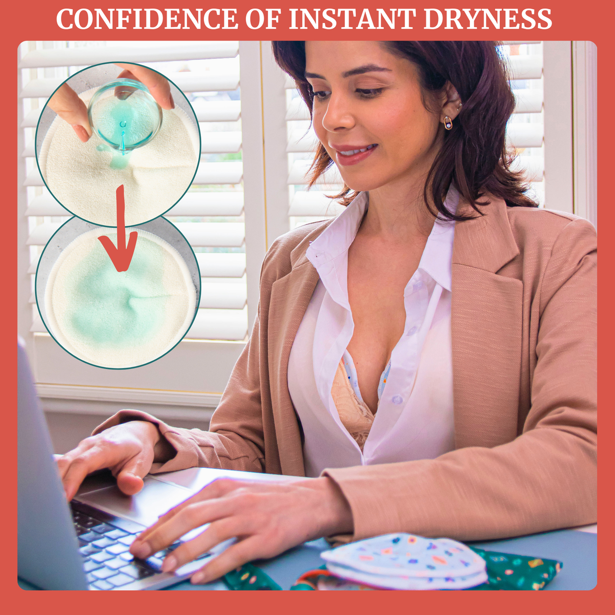 Reusable Breast Pads for Nursing & Pumping - Nazar - Shop Avnu
