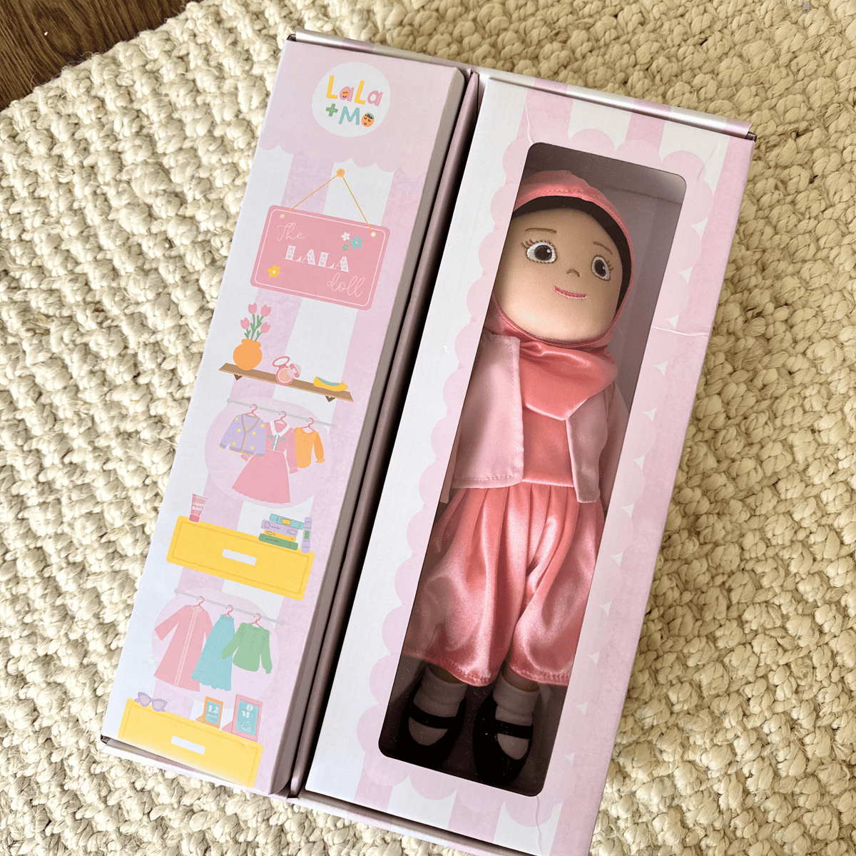 The Lala Doll + 4 Outfits + Prayer Rug | My First Hijabi, Muslim Doll - Shop Avnu