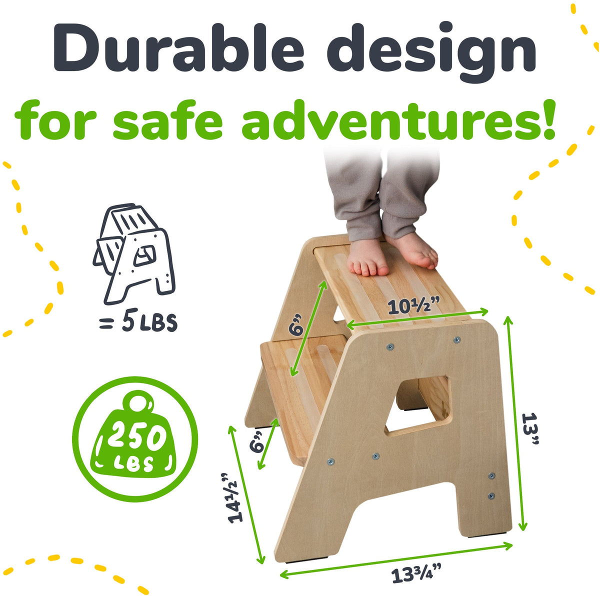 2 - Step Stool for Kids - Shop Avnu
