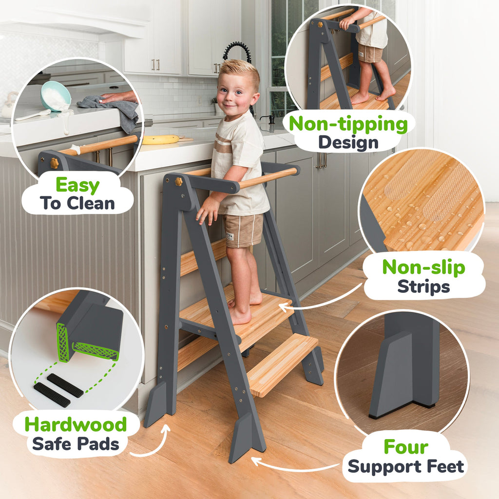 Foldable Kitchen Tower - Shop Avnu