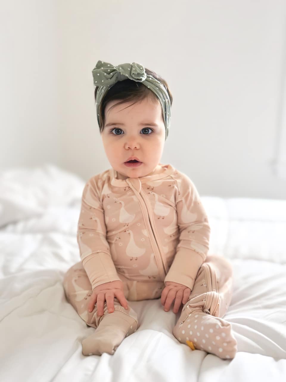 Silly Goose on the Loose Bamboo Zippy Romper - Shop Avnu