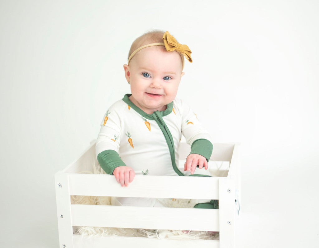 Keep Calm and Carrot On Bamboo Zippy Romper - Shop Avnu
