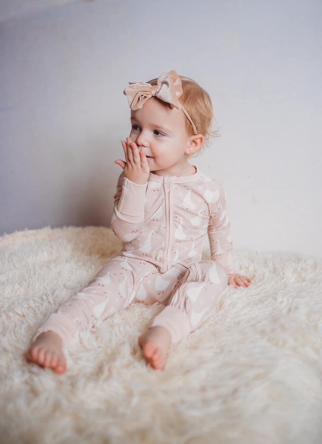 Silly Goose on the Loose Bamboo Zippy Romper - Shop Avnu