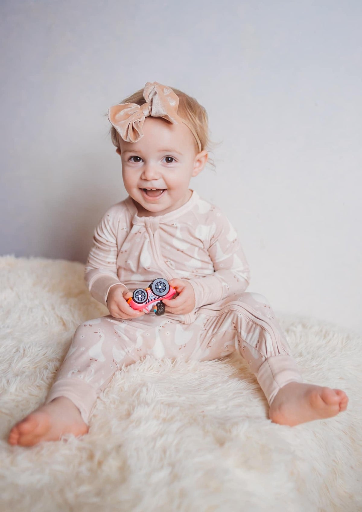 Silly Goose on the Loose Bamboo Zippy Romper - Shop Avnu