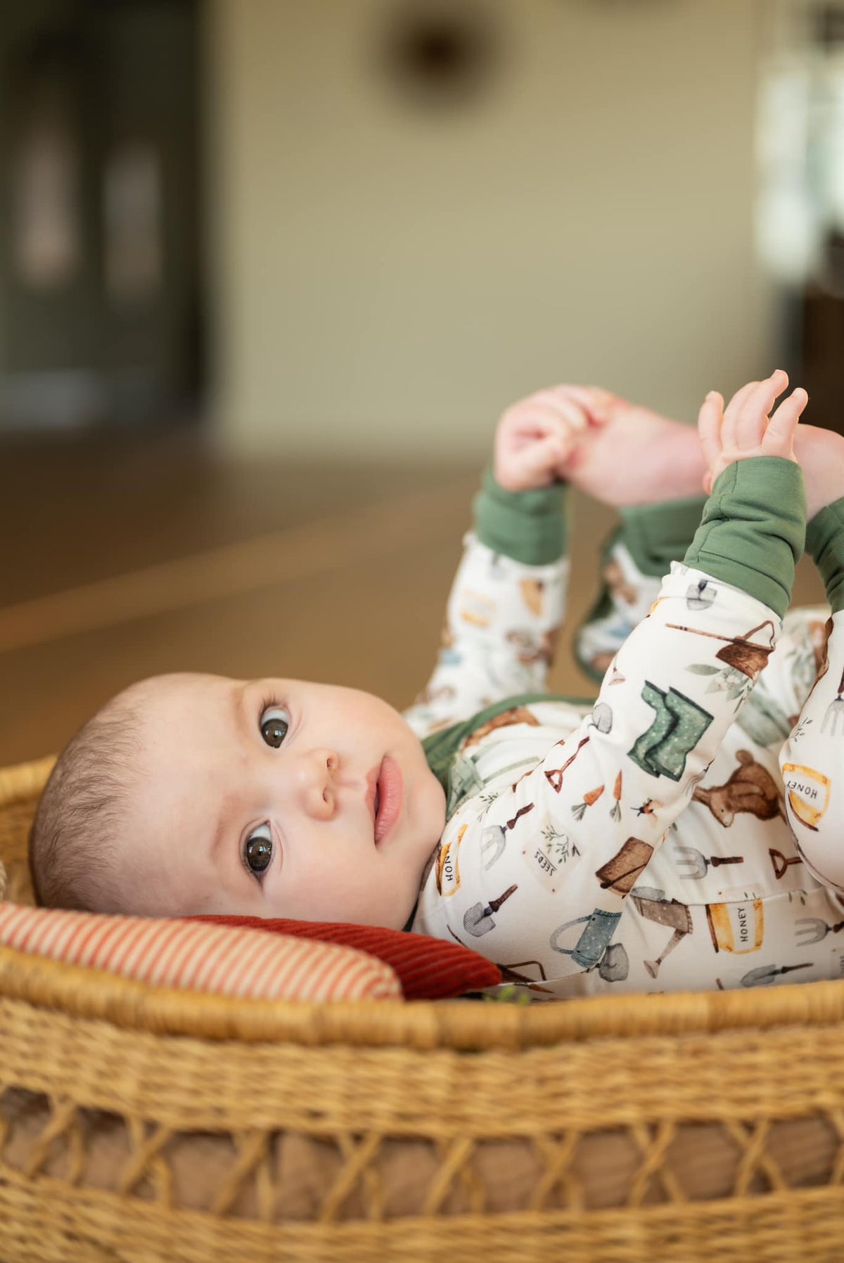 Cottontail Garden Bamboo Zippy Romper - Shop Avnu