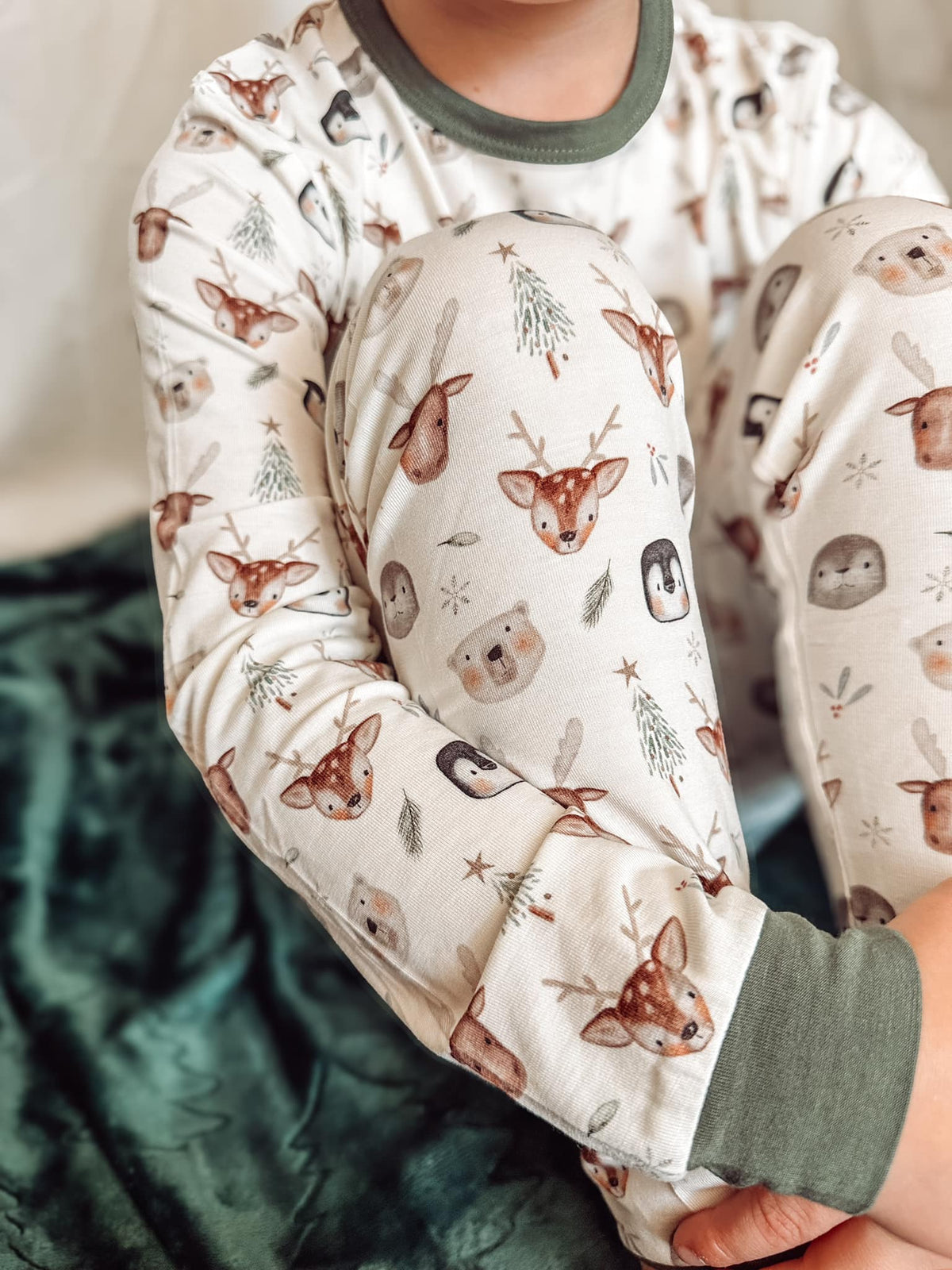 North Pole Pals 2pc Bamboo Pajamas - Shop Avnu