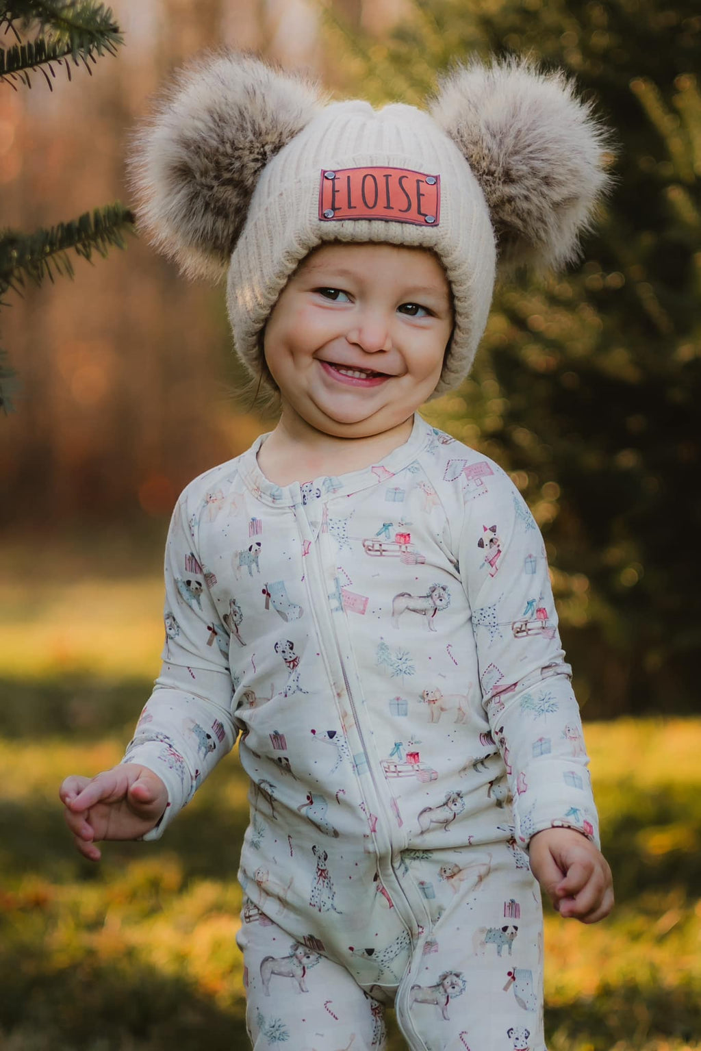 Santa Paws Bamboo Zippy Pajamas - Shop Avnu