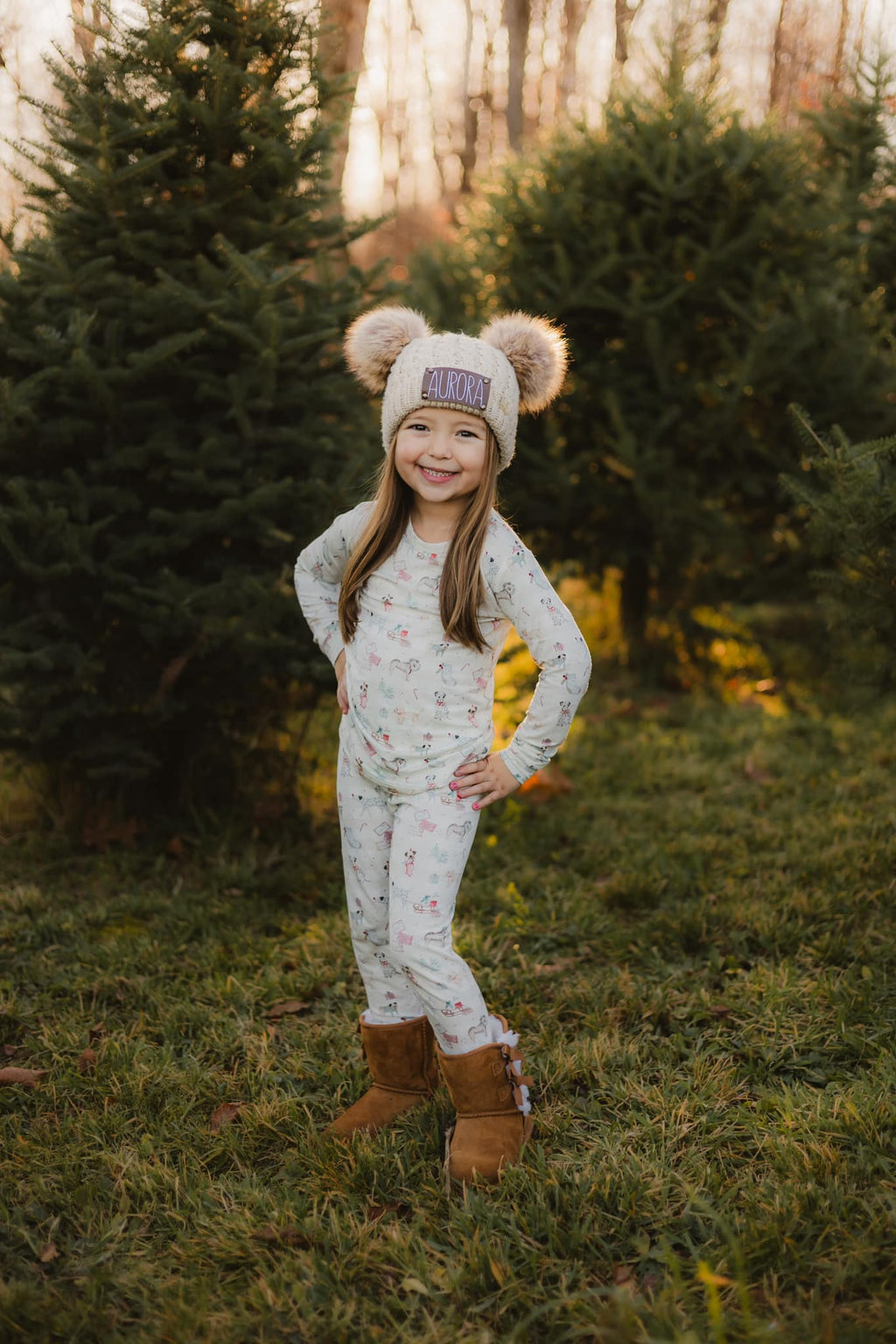 Santa Paws 2pc Bamboo Pajamas - Shop Avnu
