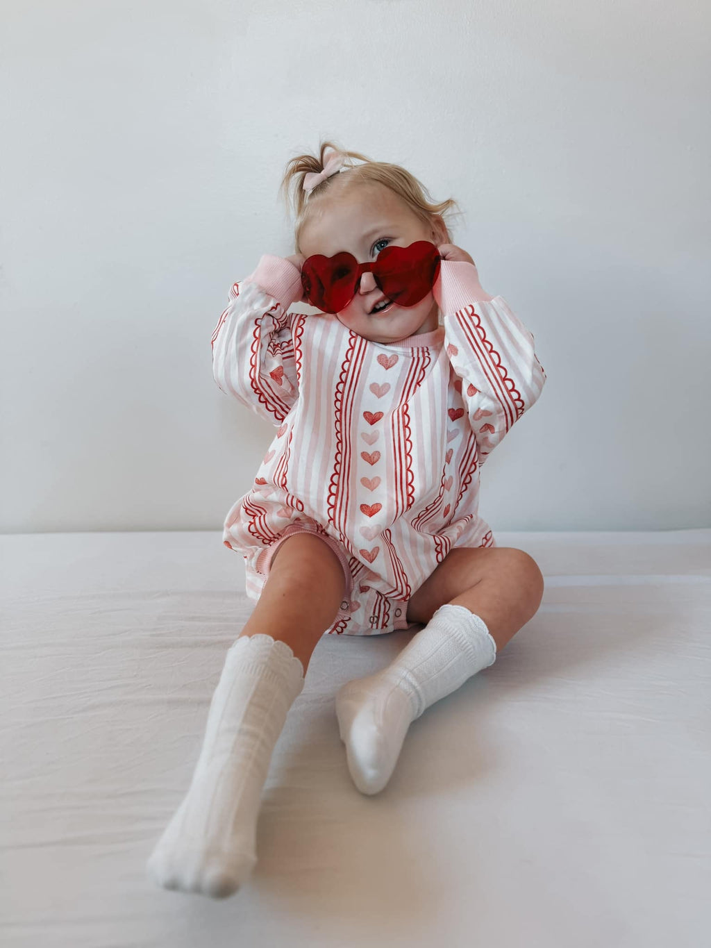 Laced with Love Sweatshirt Romper - Shop Avnu