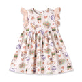 Petal Patch Baby Girl Dress – Bamboo & Eyelet Garden Dress - Shop Avnu