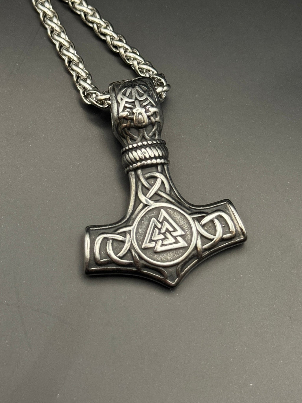 Modern Mjolnir Necklace - Shop Avnu