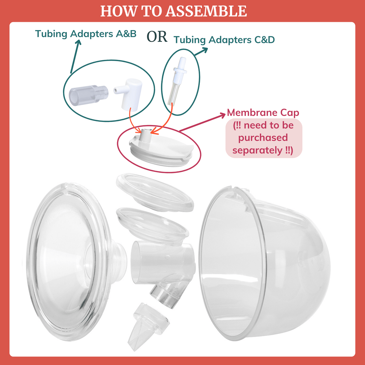 Tubing Adapters for Collection Cups - Shop Avnu