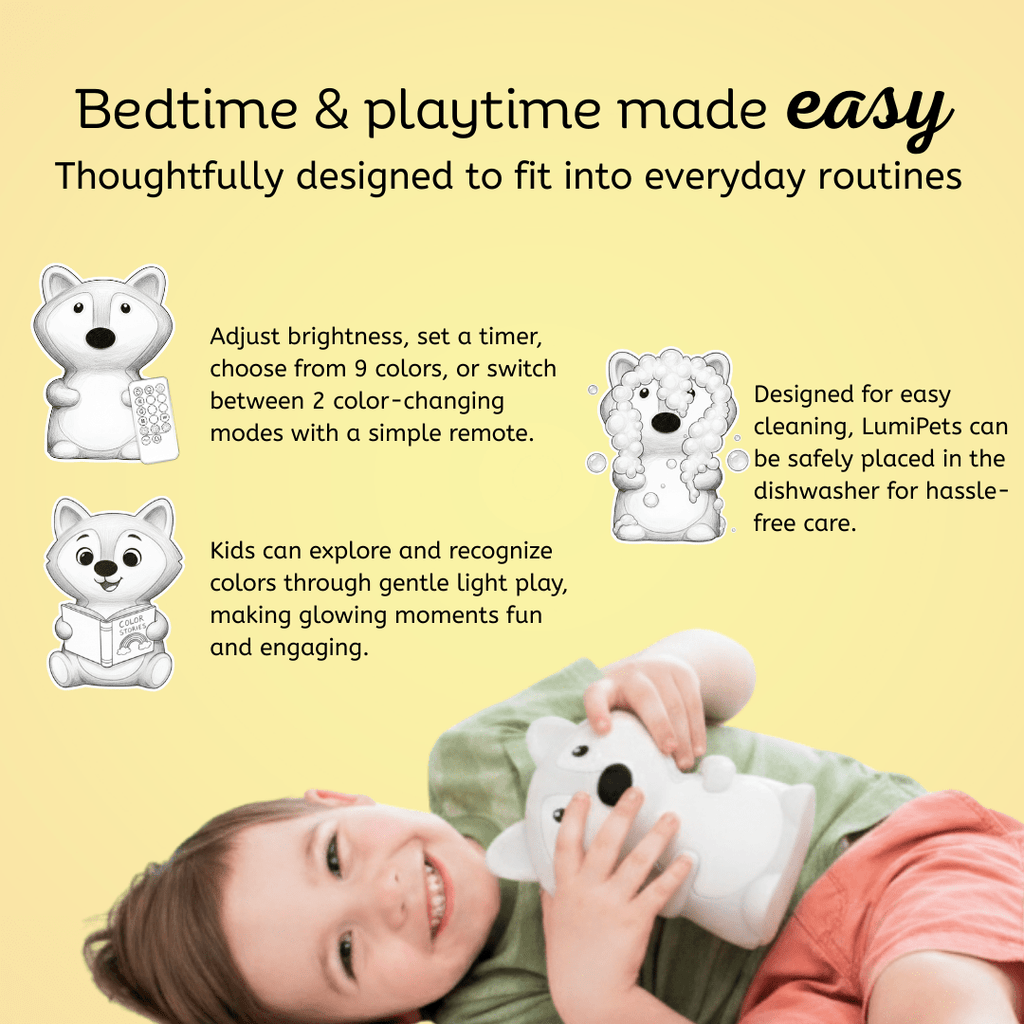 LumiPets® Fiona the Fox Night Light - Shop Avnu