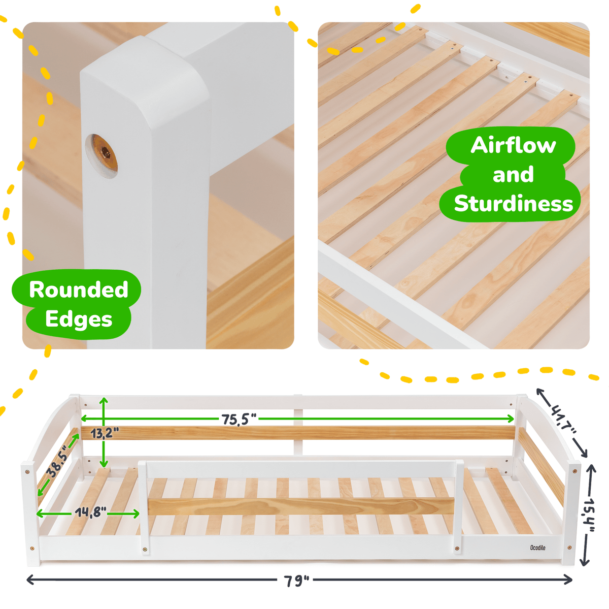 Floor Bed - Twin Size - Shop Avnu