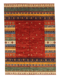 Afghan Gabbeh (5'08"x7'10") red/multicolor