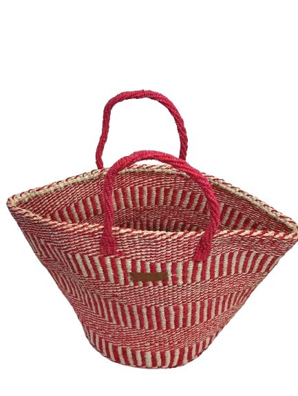 Brave Handmade Sisal Market Tote Bag