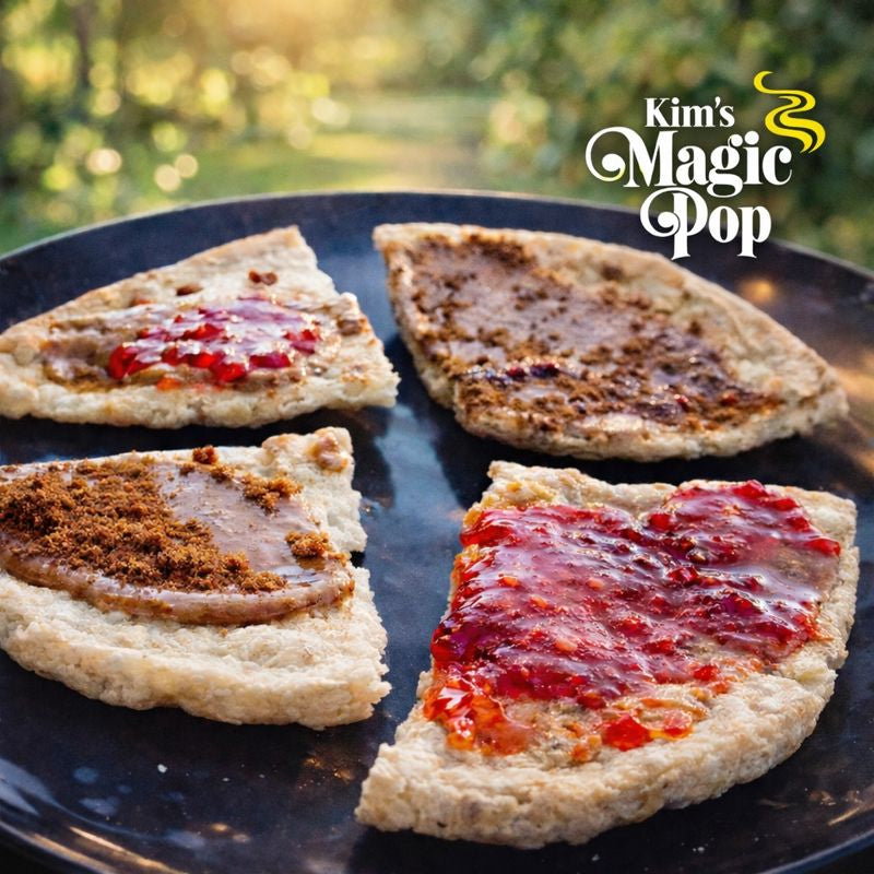 Kim's Magic Pop - Dark Chocolate Flavor Drizzled