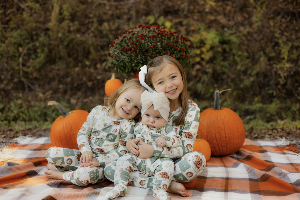 Harvest Hedgehogs Bamboo Zippy Pajamas - Shop Avnu