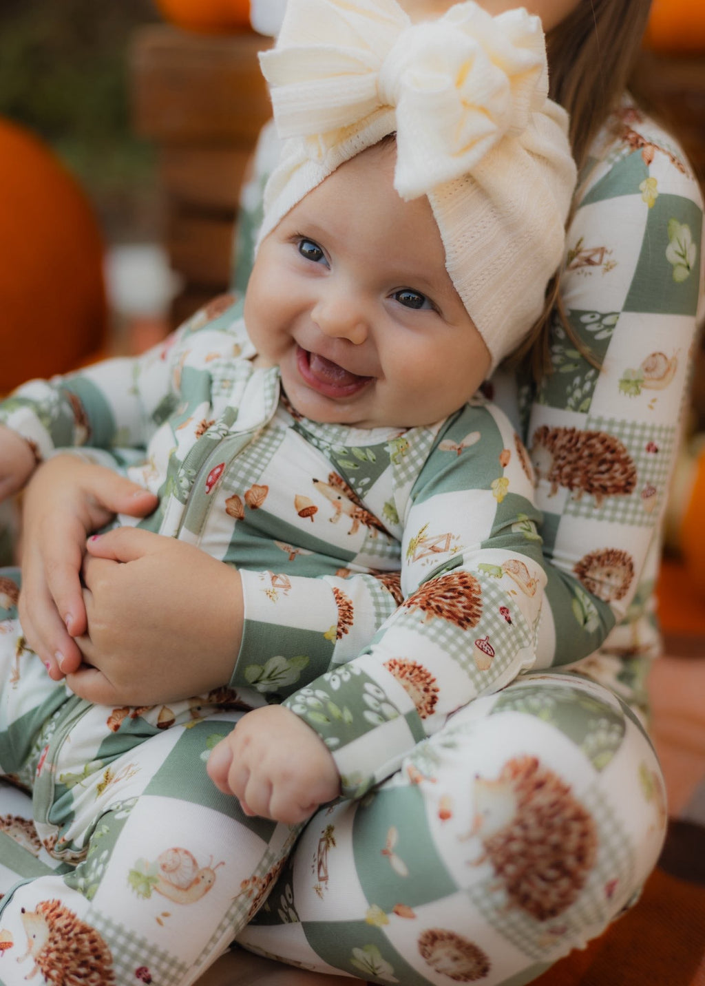 Harvest Hedgehogs Bamboo Zippy Pajamas - Shop Avnu