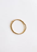 14k Gold Filled || Beaded Stretch Bracelet or Anklet