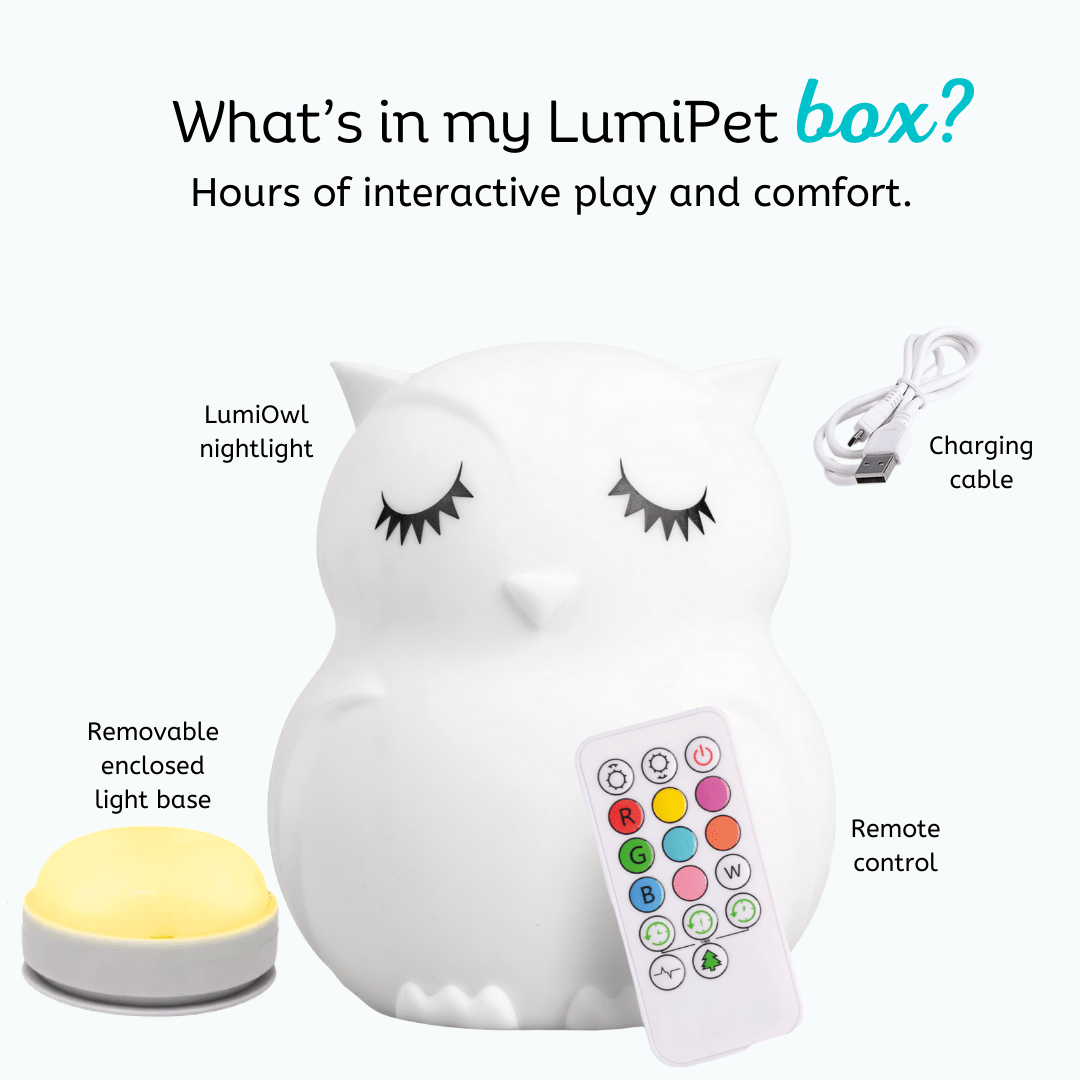 LumiPets® Opal the Owl Night Light - Shop Avnu
