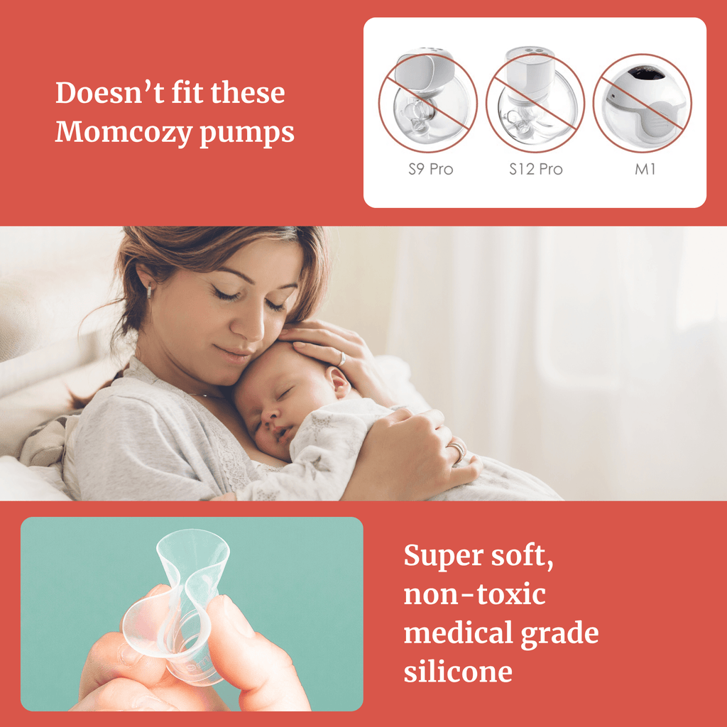 Breast Pump Flange Inserts - Silicone - Shop Avnu