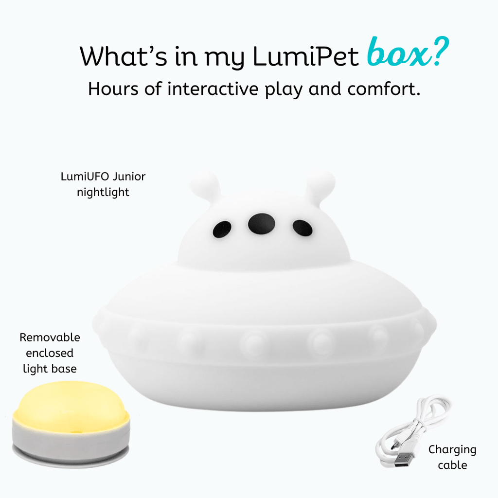 LumiPets® Ugo the UFO - Children's Touch Night Light Junior - Shop Avnu