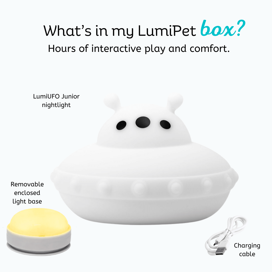LumiPets® Ugo the UFO - Children's Touch Night Light Junior - Shop Avnu