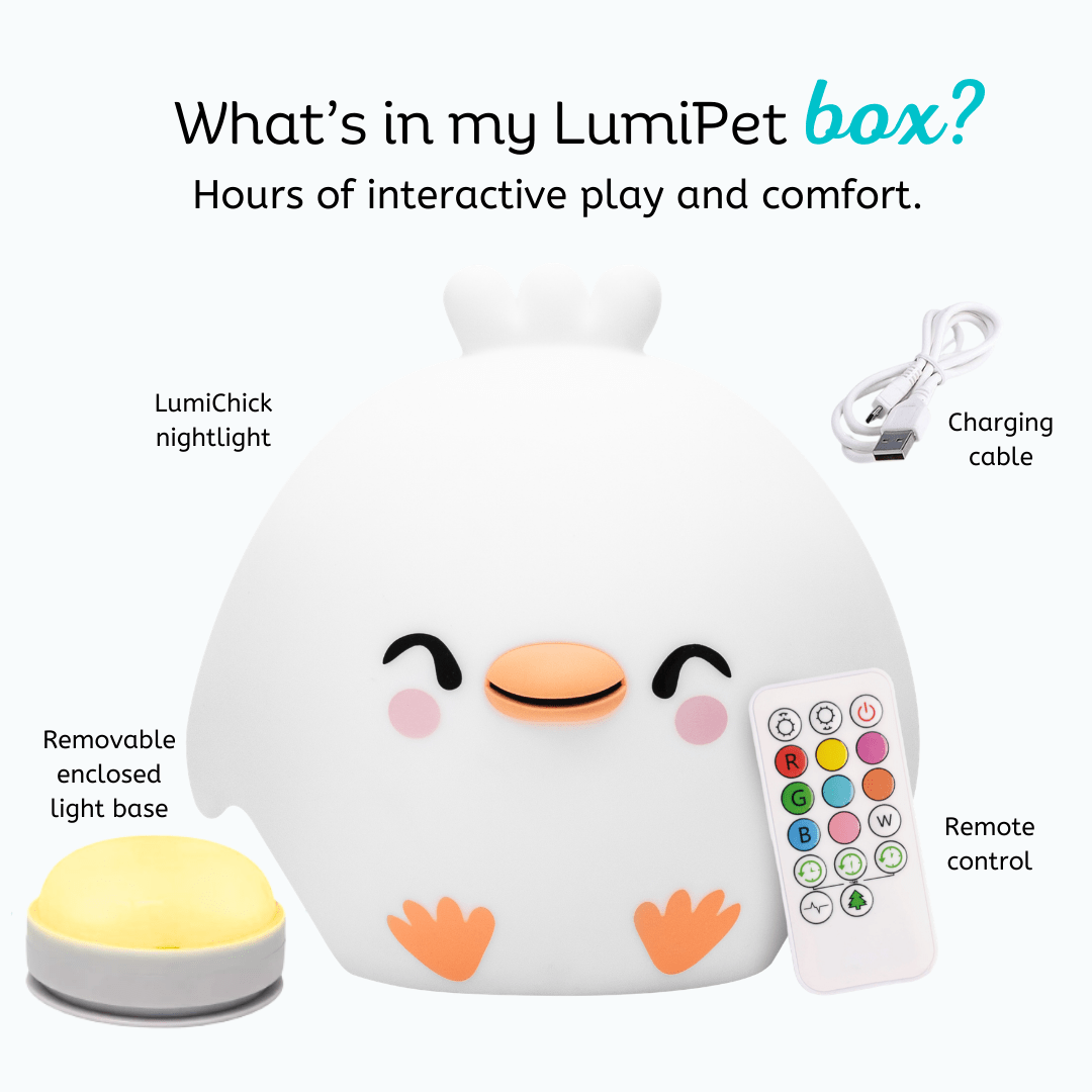 LumiPets® Clara the Chicken - Children's Touch Night Light - Shop Avnu