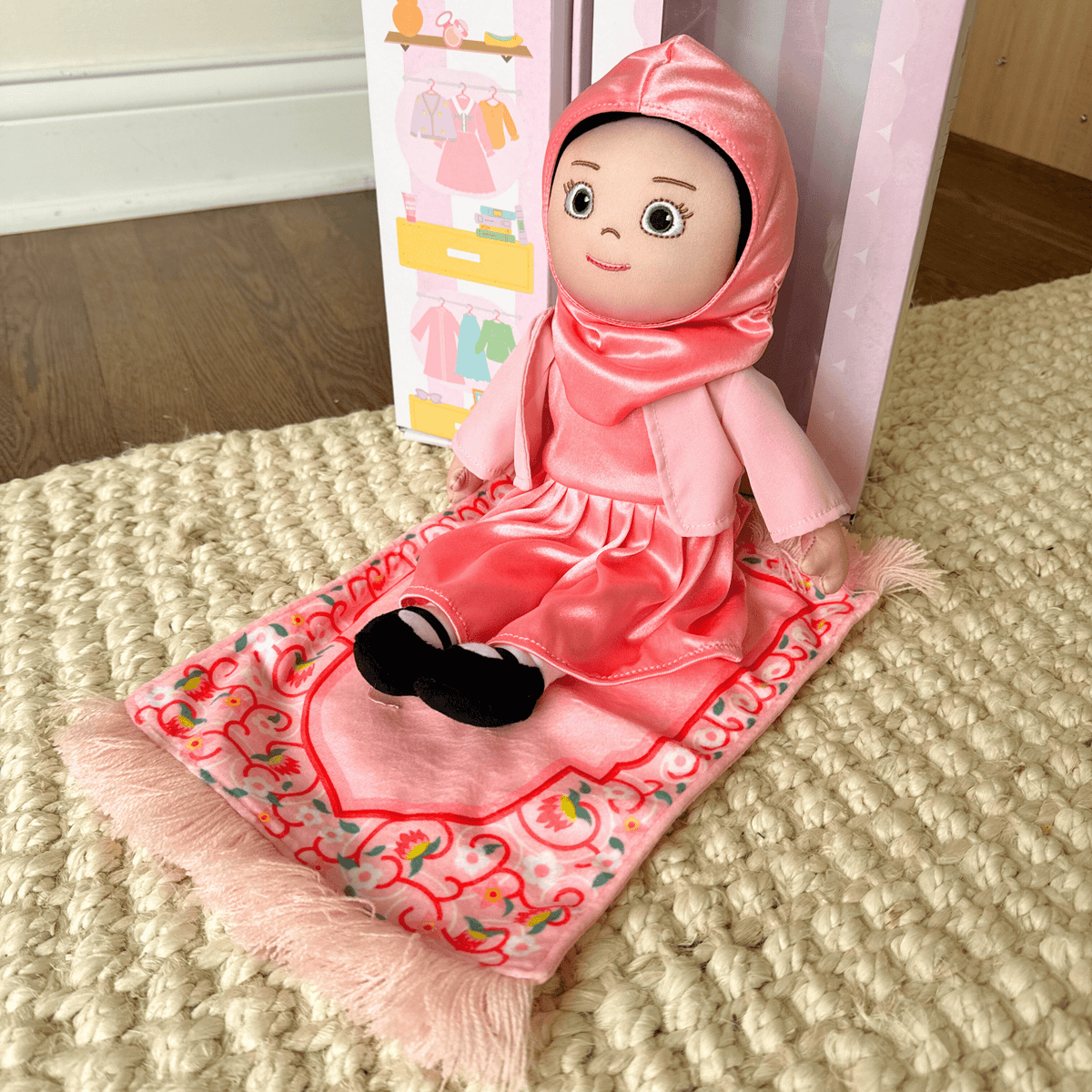 The Lala Doll + 4 Outfits + Prayer Rug | My First Hijabi, Muslim Doll - Shop Avnu
