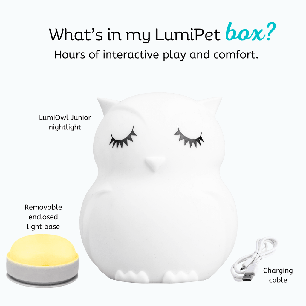 LumiPets® Owen the Owl - Children's Touch Night Light Junior - Shop Avnu