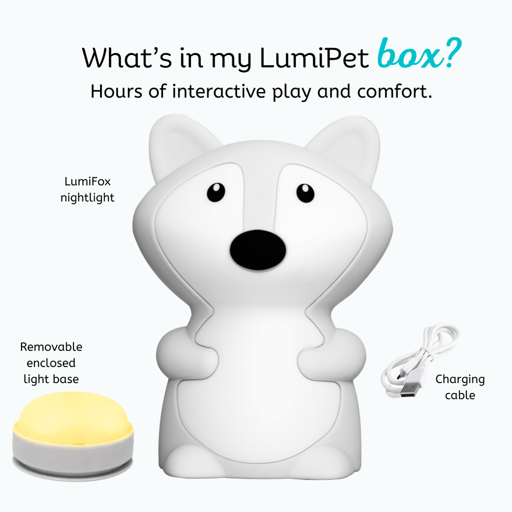 LumiPets® Felix the Fox - Children's Touch Night Light Junior - Shop Avnu