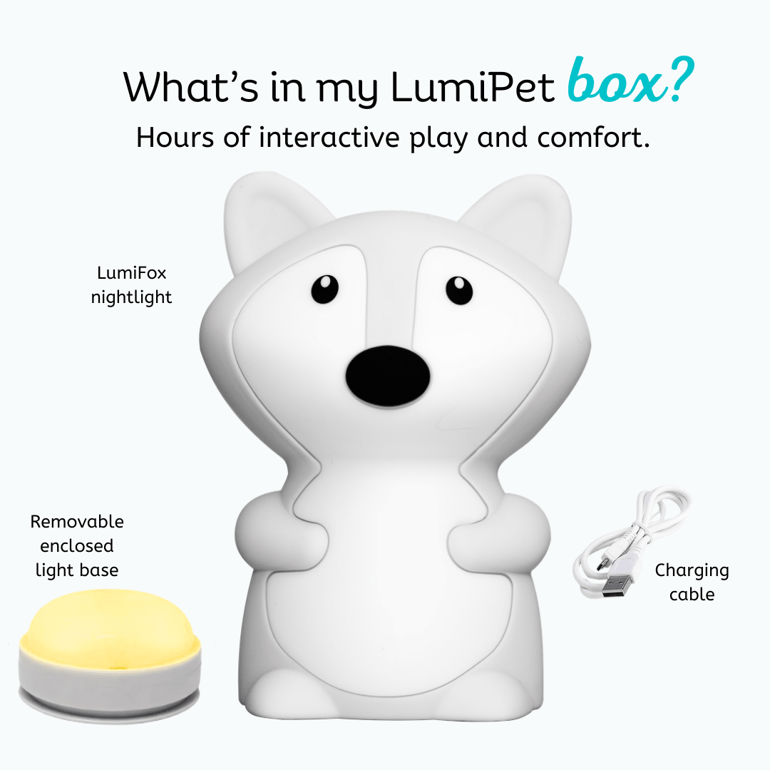LumiPets® Felix the Fox - Children's Touch Night Light Junior - Shop Avnu