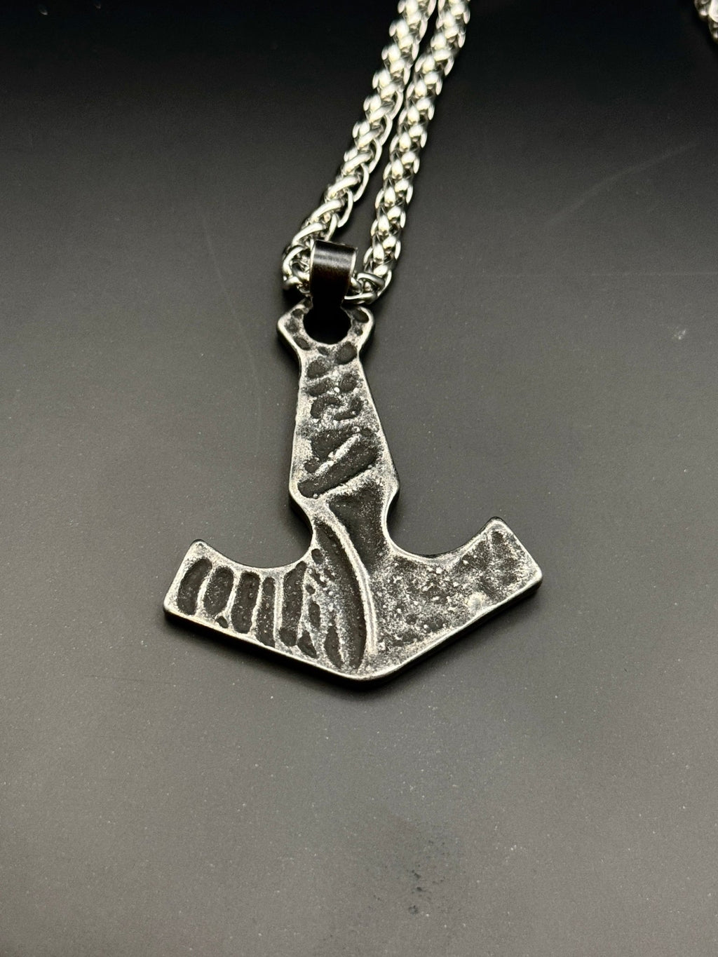 Rustic Mjolnir Necklace - Shop Avnu